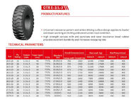 26.5-25 les pneus polarisés d'Off Road de pli, Aulice 25 avance tous les pneus petit à petit de terrain que la POLARISATION d'OTR bande la cannelure profonde E-3/L-3 AE803
