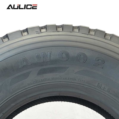 Conception AW002 de modèle de pneu du pneu 295/80R22.5 de camion à benne basculante du fil d'acier TBR d'Aulice